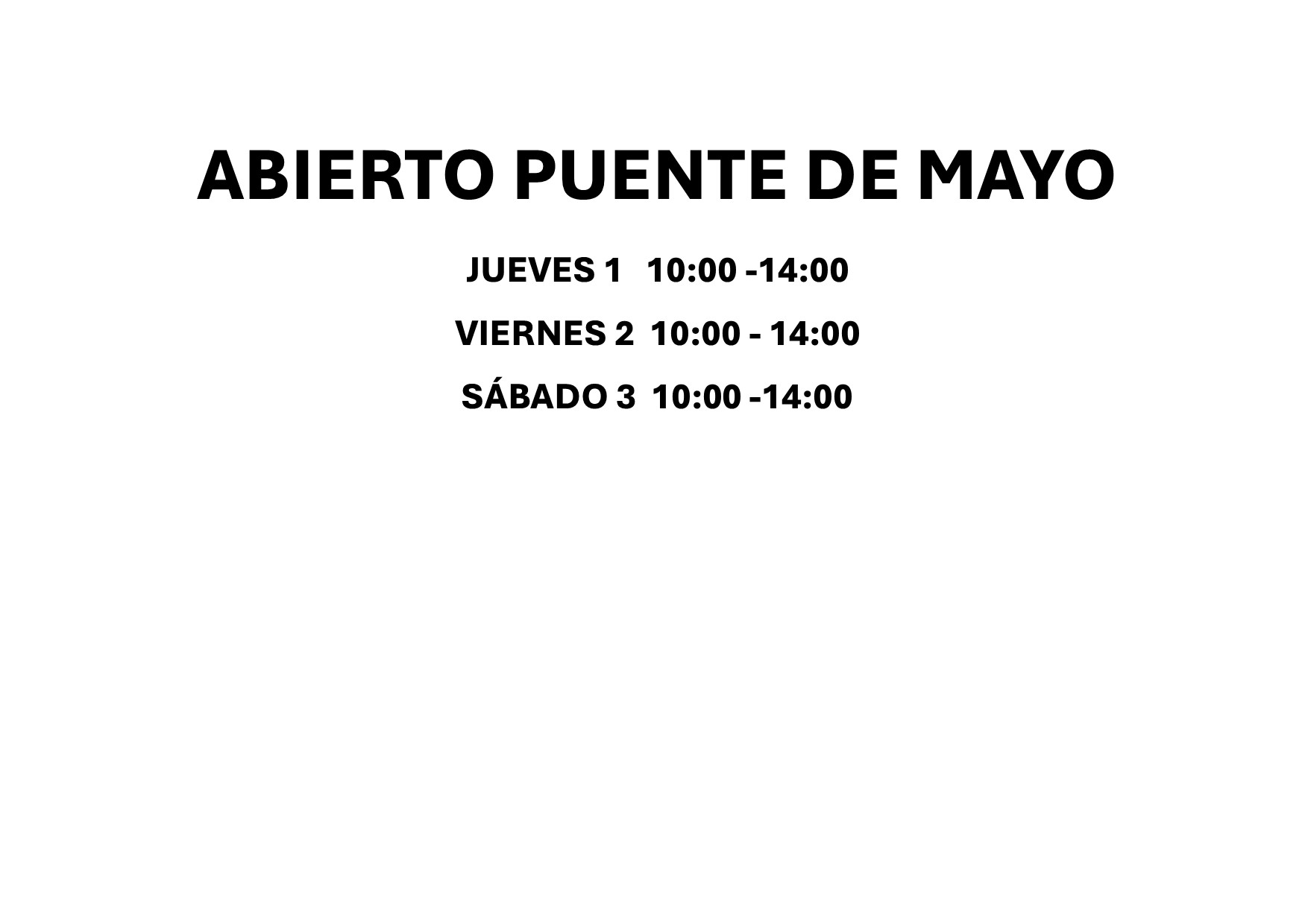 Puente de mayo