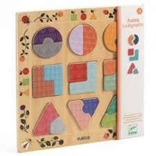 DJECO PUZZLE ENCAJABLE LUDIGRAPHIC