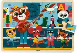 DJECO PUZZLE MADERA MUSICAL