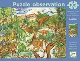 DJECO PUZZLE DINOSARURIOS 100 P