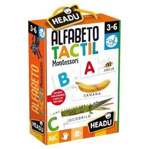 JUEGO HEADU MONTESSORI TOUCH ABC