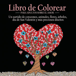 LIBRO DE COLOREAR PARA ADULTOS SOBRE EL AMOR