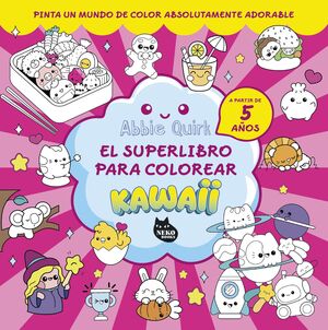 EL SUPER LIBRO PARA COLOREAR KAWAII