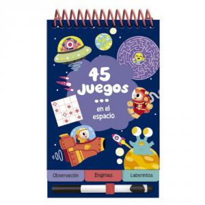 45 JUEGOS EL ESPACIO. AUZOU