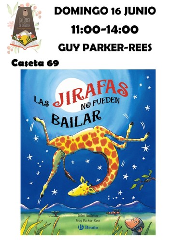 El ilustrador de Las jirafas no pueden bailar en la Feria